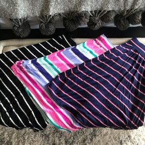 Maxi skirts set of 3! Little girl size XS 4/5